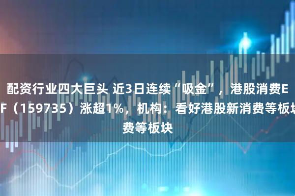 配资行业四大巨头 近3日连续“吸金”，港股消费ETF（159735）涨超1%，机构：看好港股新消费等板块